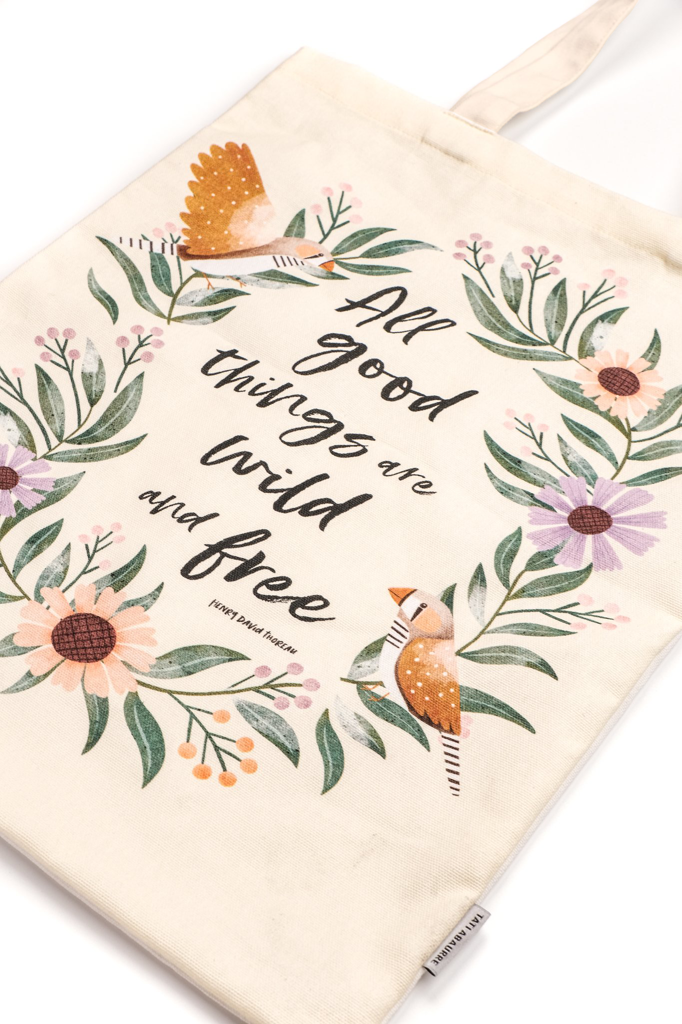 Zebra Finch Kitchen Linen Set with FREE Tote Bag