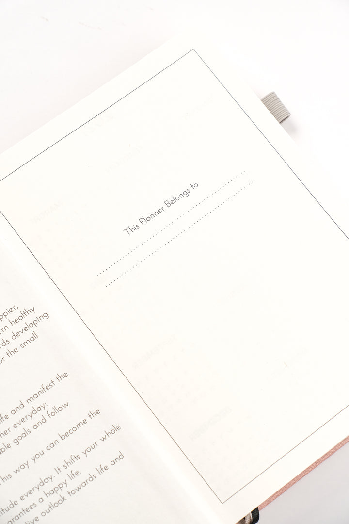 The Happy Life Productivity Planner