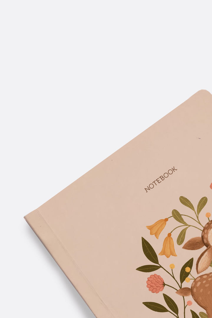 Spring Deer Softcover Notebook