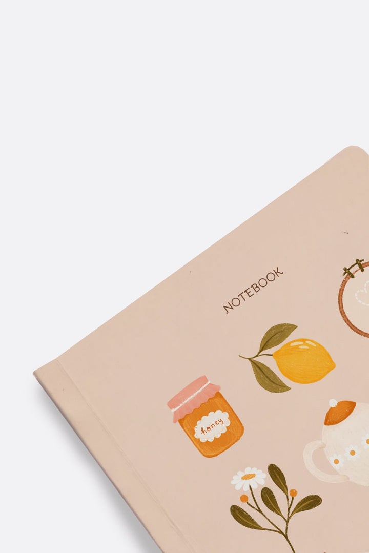 Cozy Tea Softcover Notebook