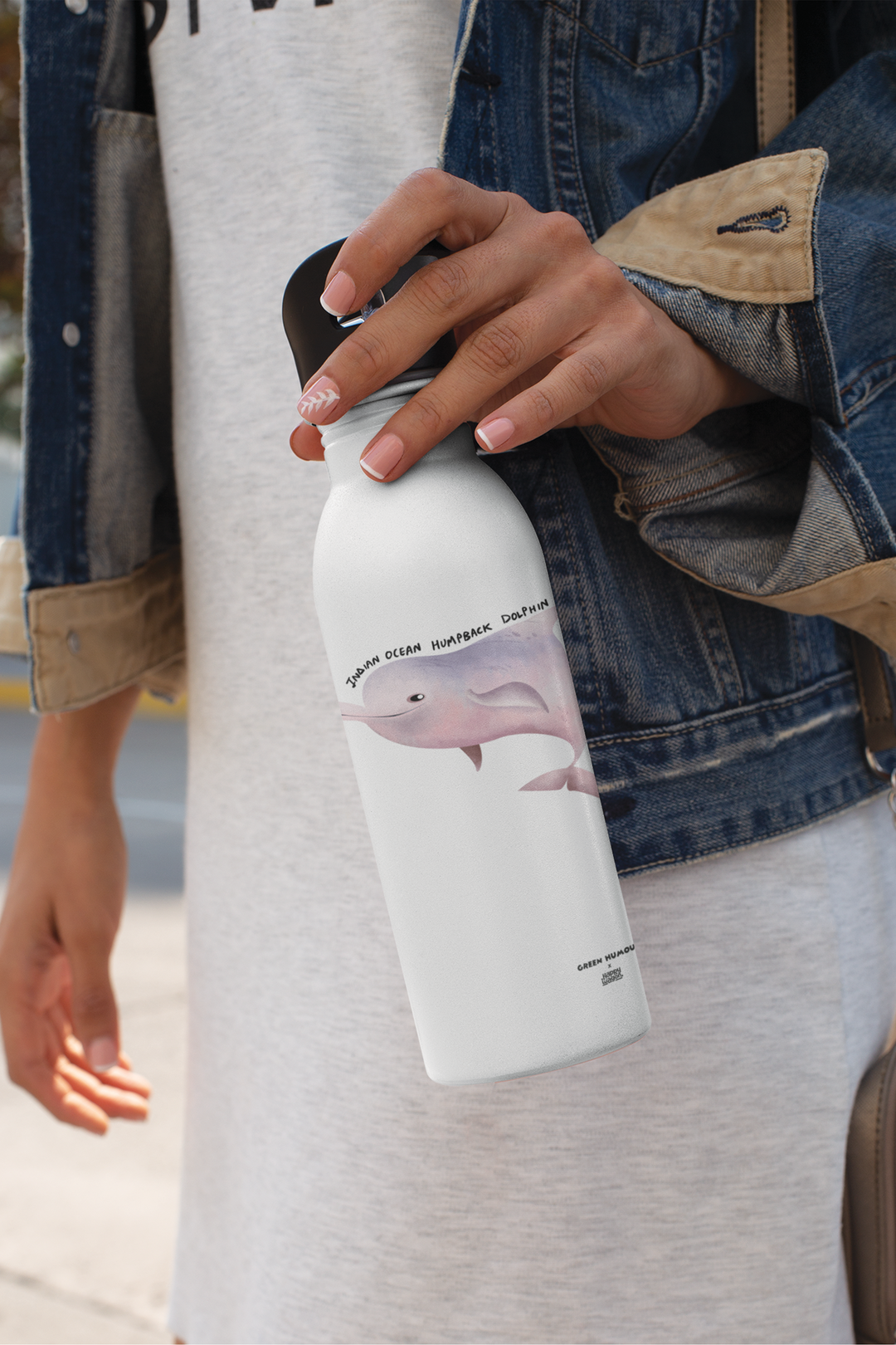 Indopacific Humpback Dolphins Water Bottle