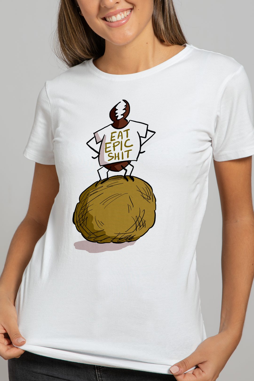 Eat Epic Shit (Dung Beetle)  T-shirt