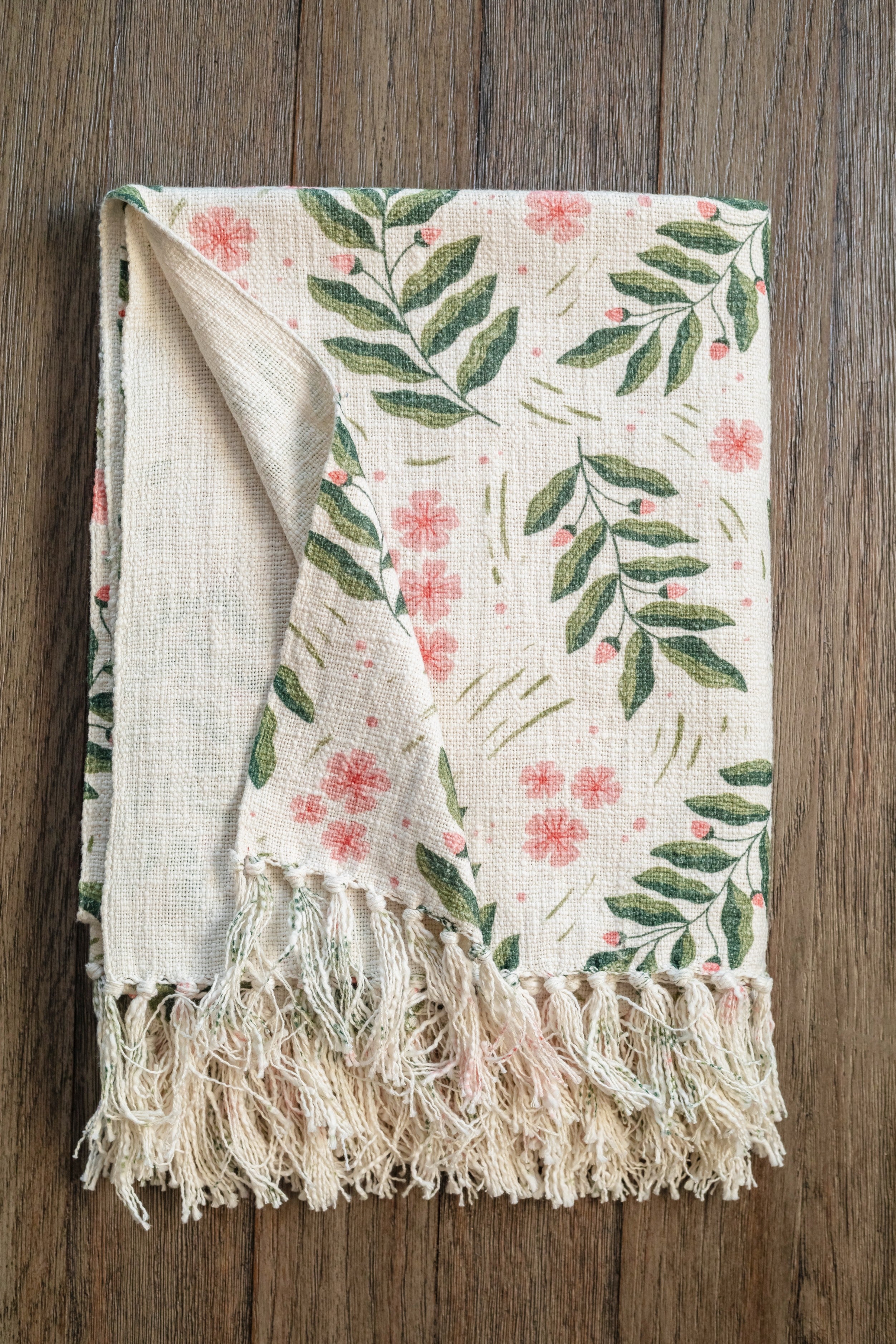 Leafy Affair Throw