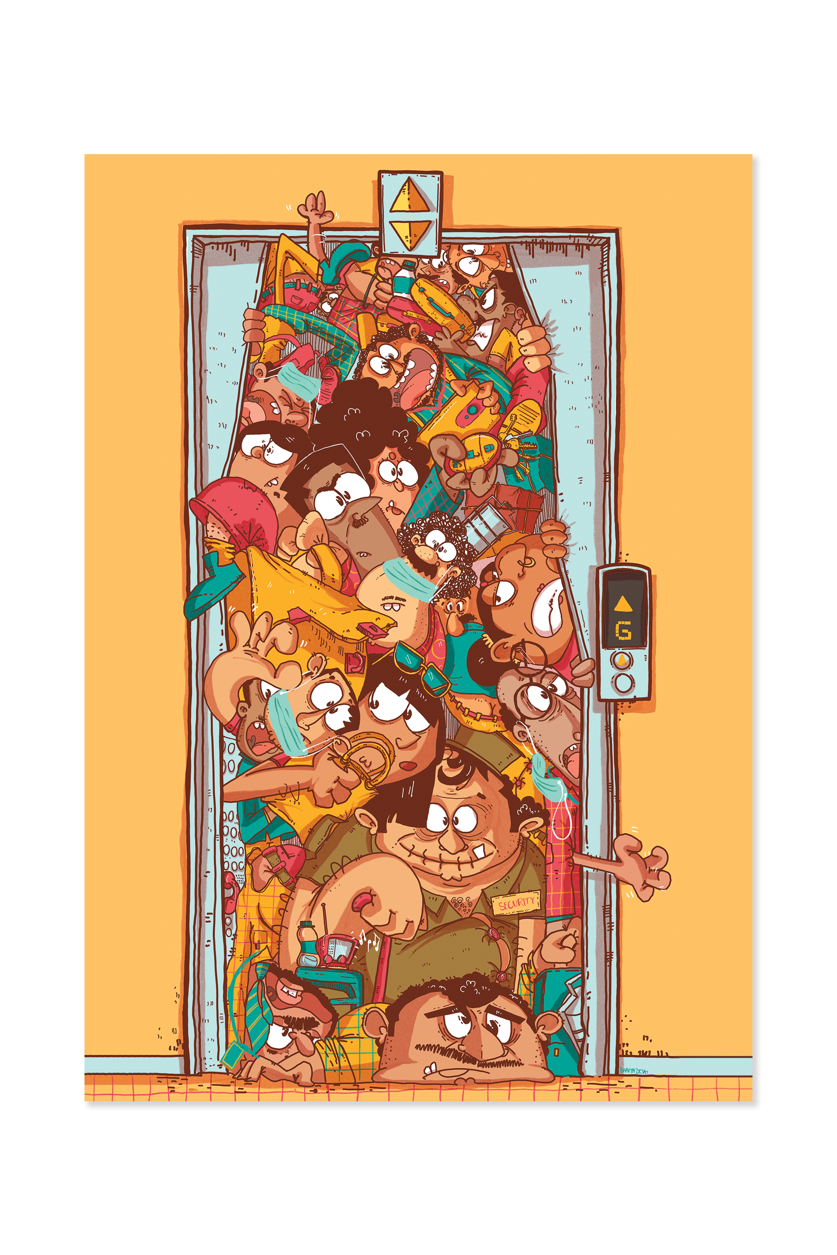 The Lift Wall Art