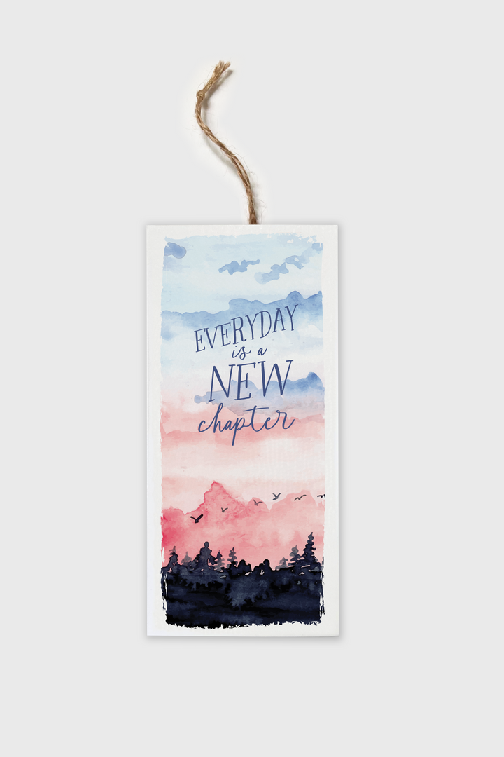 Everyday Is A New Chapter Bookcard