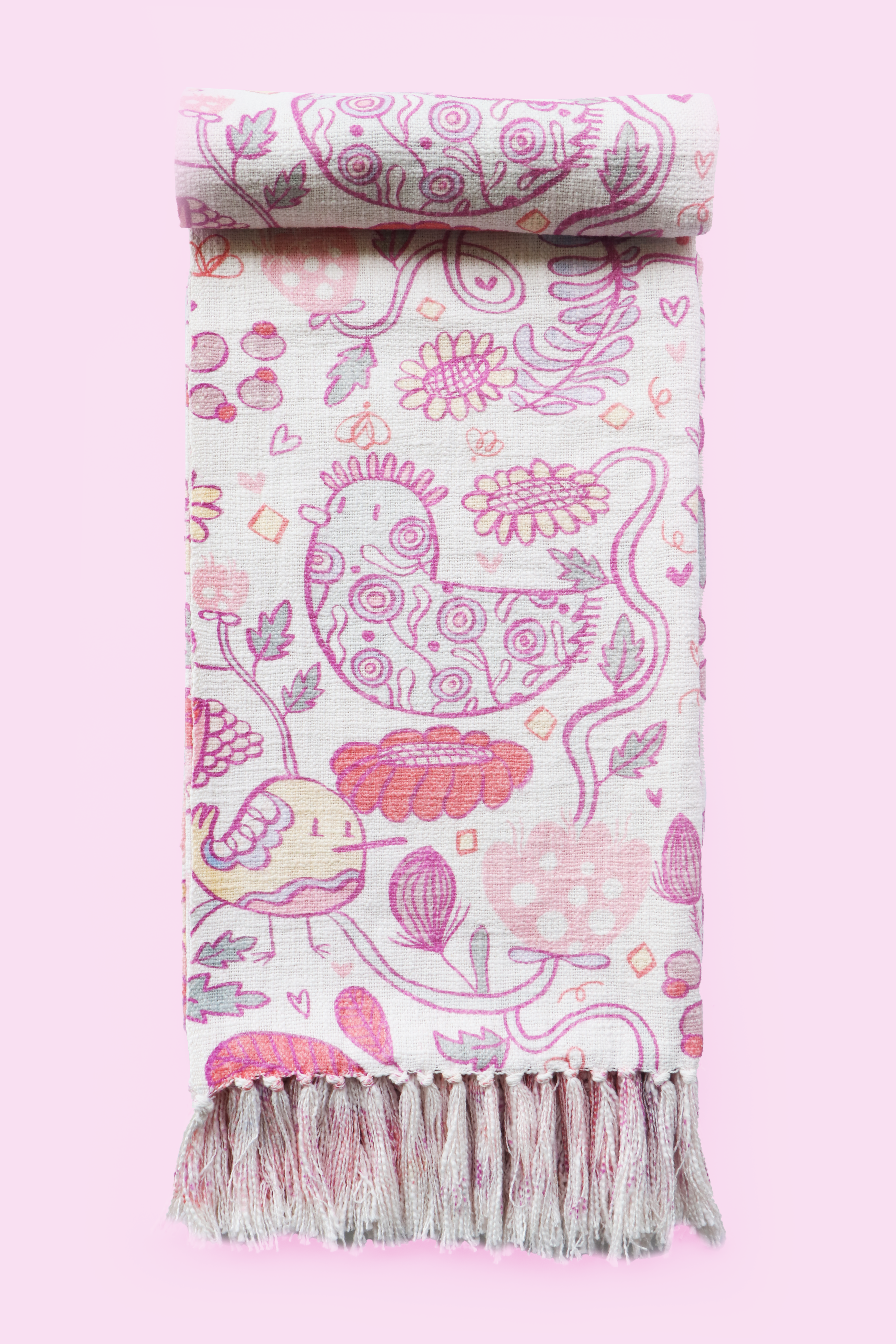 Bird Flow Throw