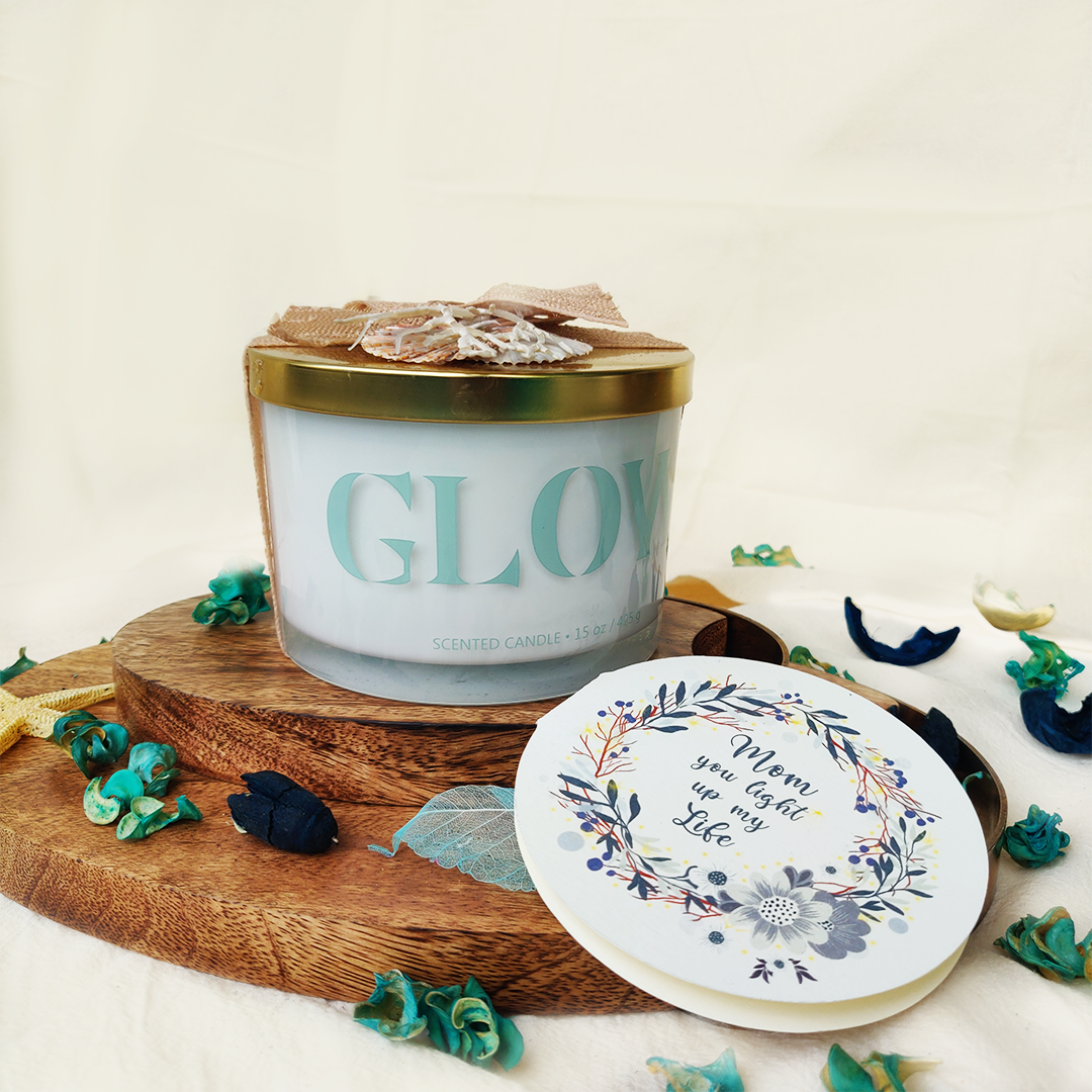 Glow Freesia & Fennel Scented Jar Candle
