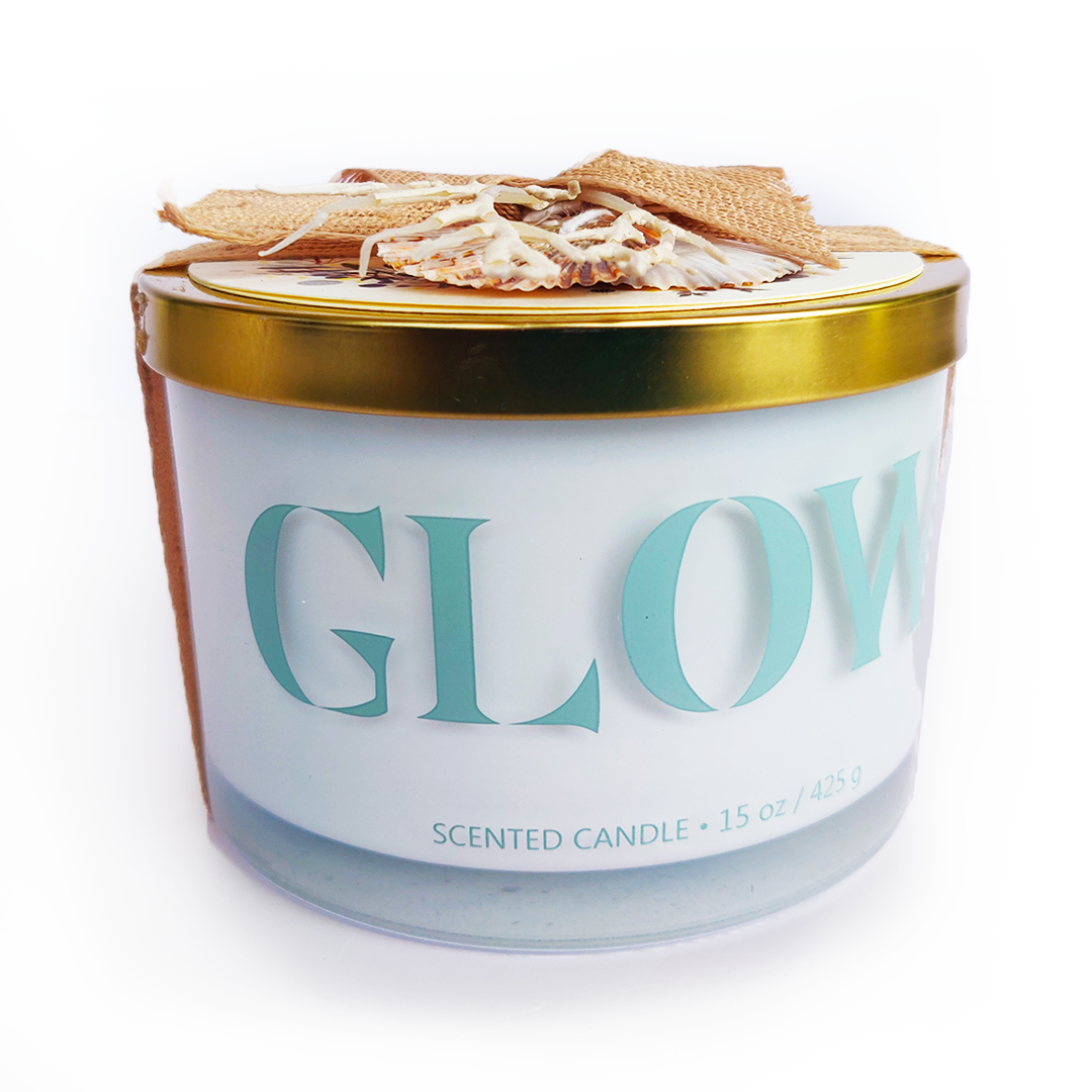 Glow Freesia & Fennel Scented Jar Candle