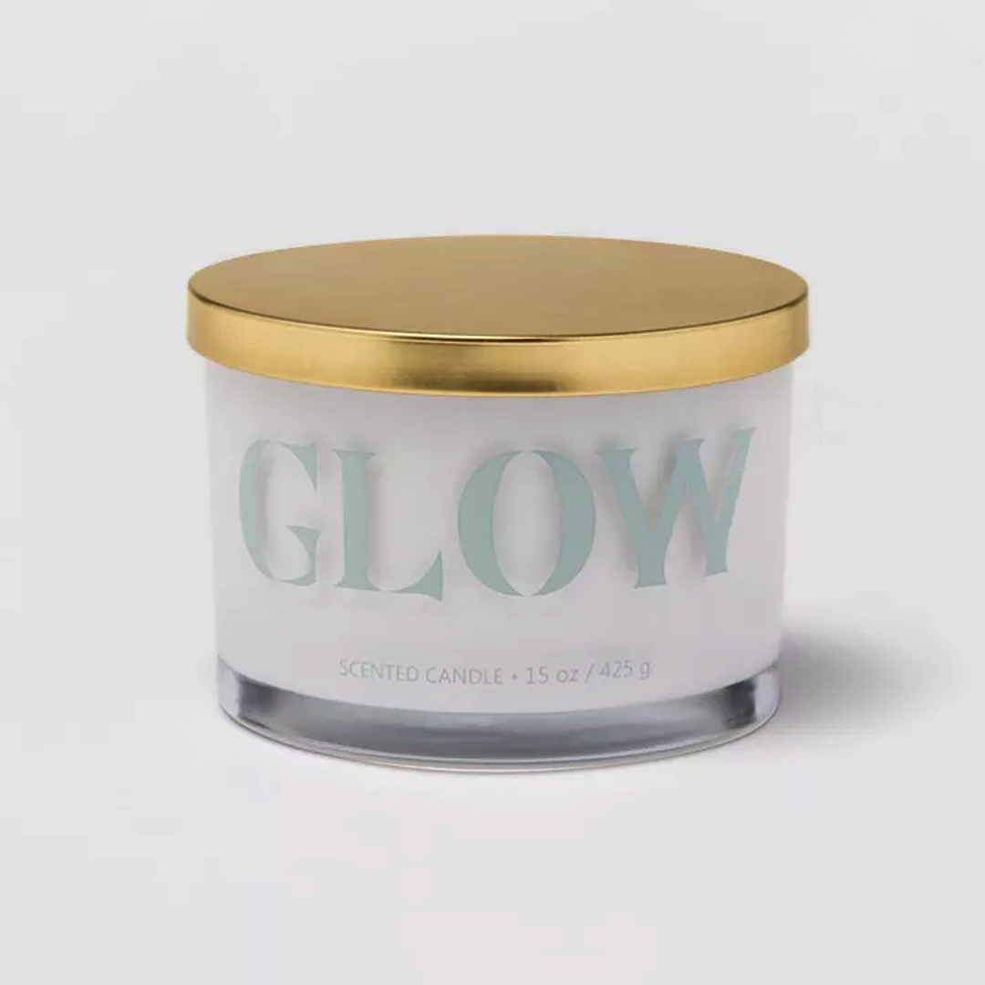 Glow Freesia & Fennel Scented Jar Candle