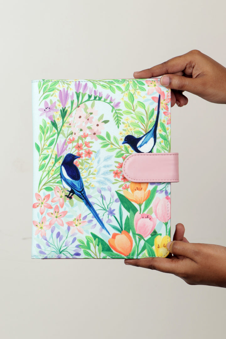 Summer Birds Notebook Organizer