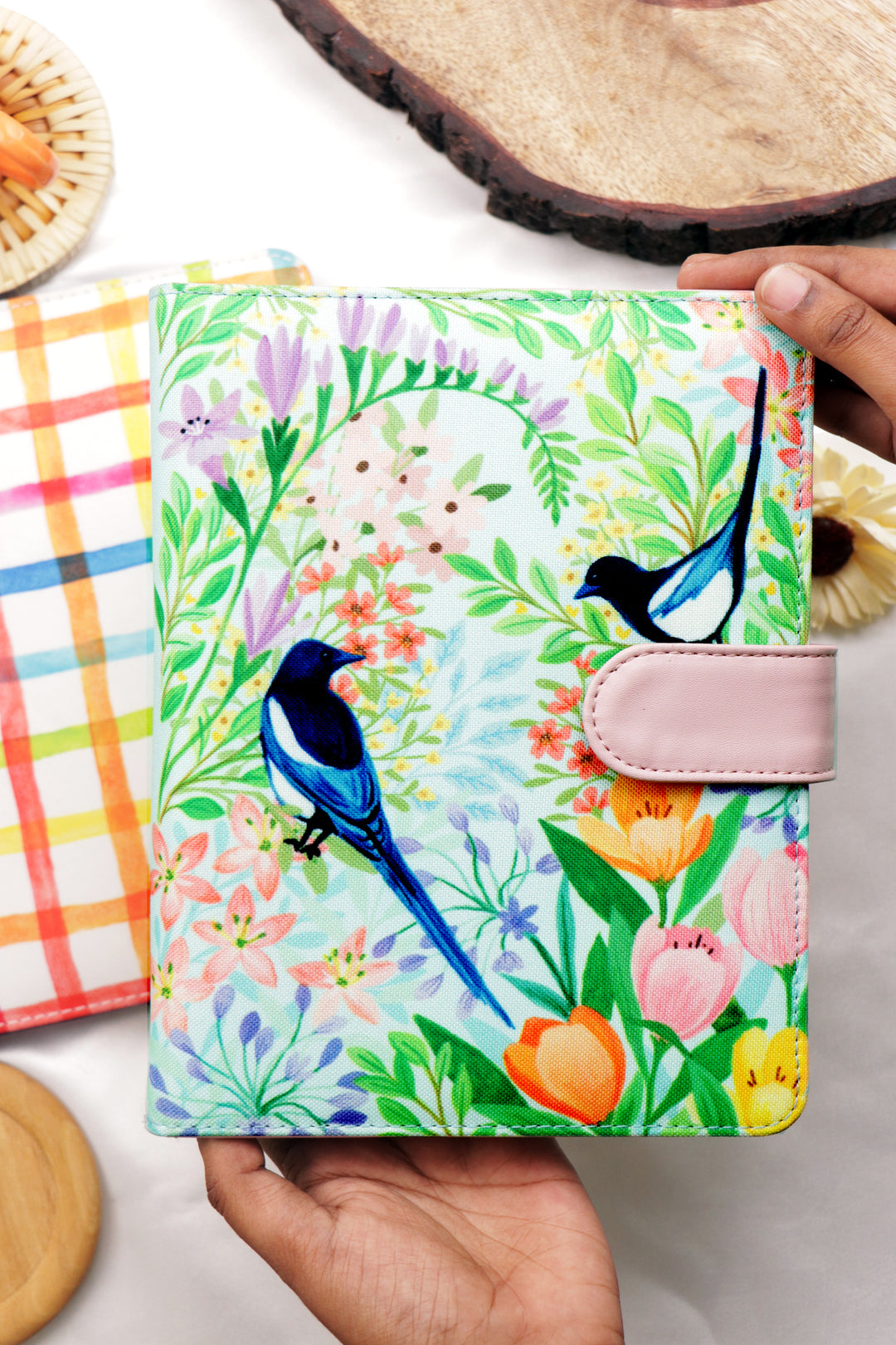 Summer Birds Notebook Organizer