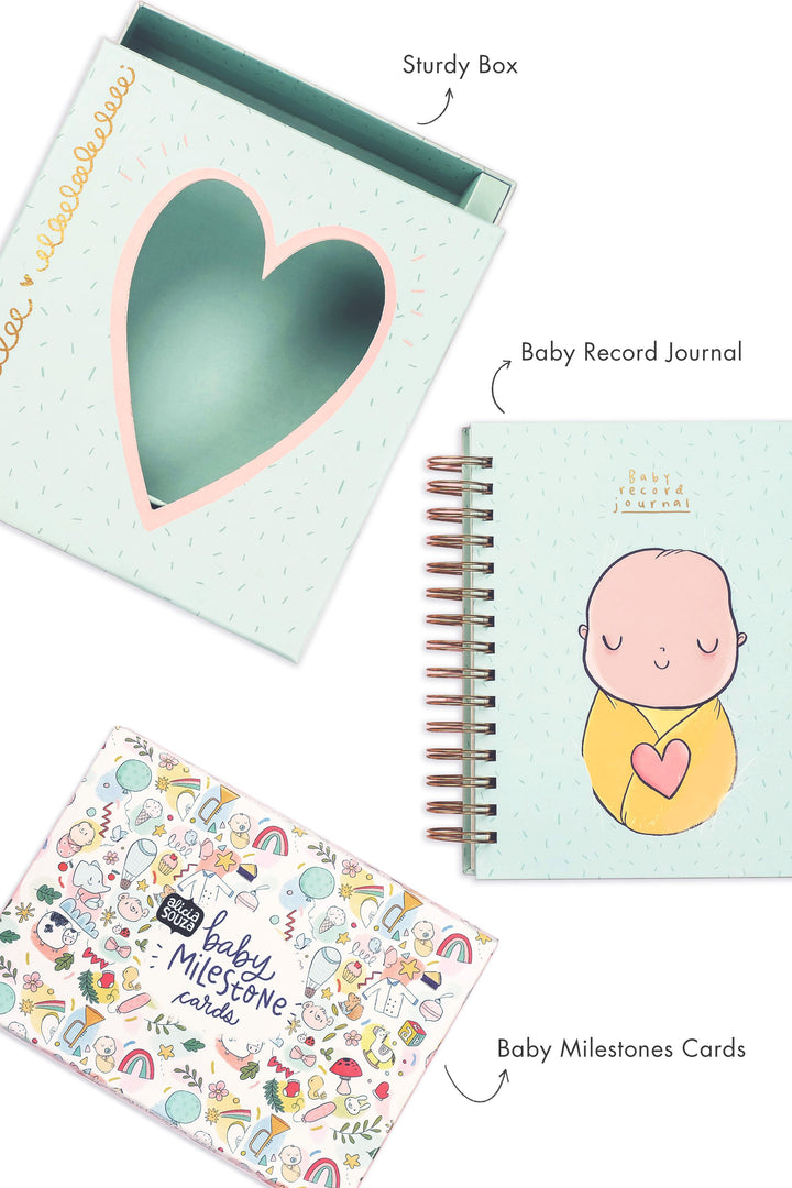 Baby Record Journal Set