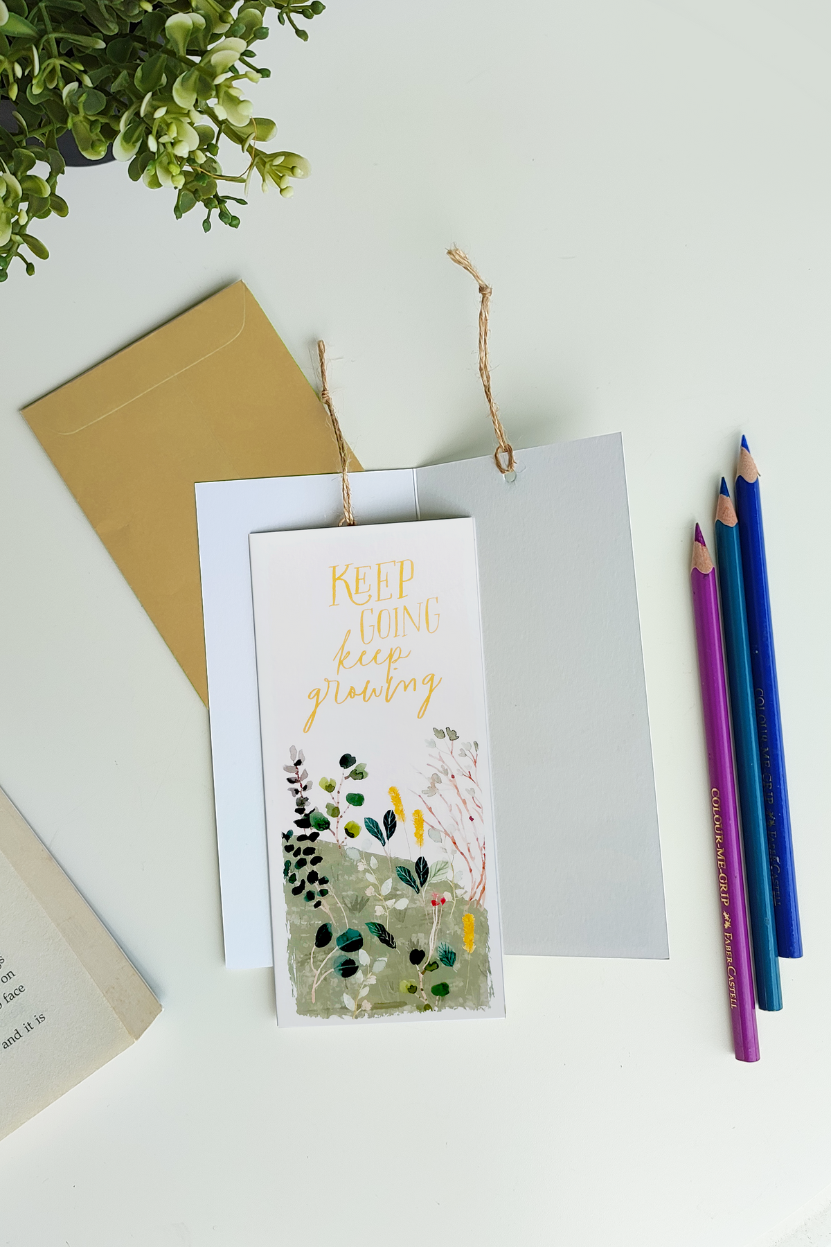 Keep Growing Card Keep Going Keep Growing Bookcard
