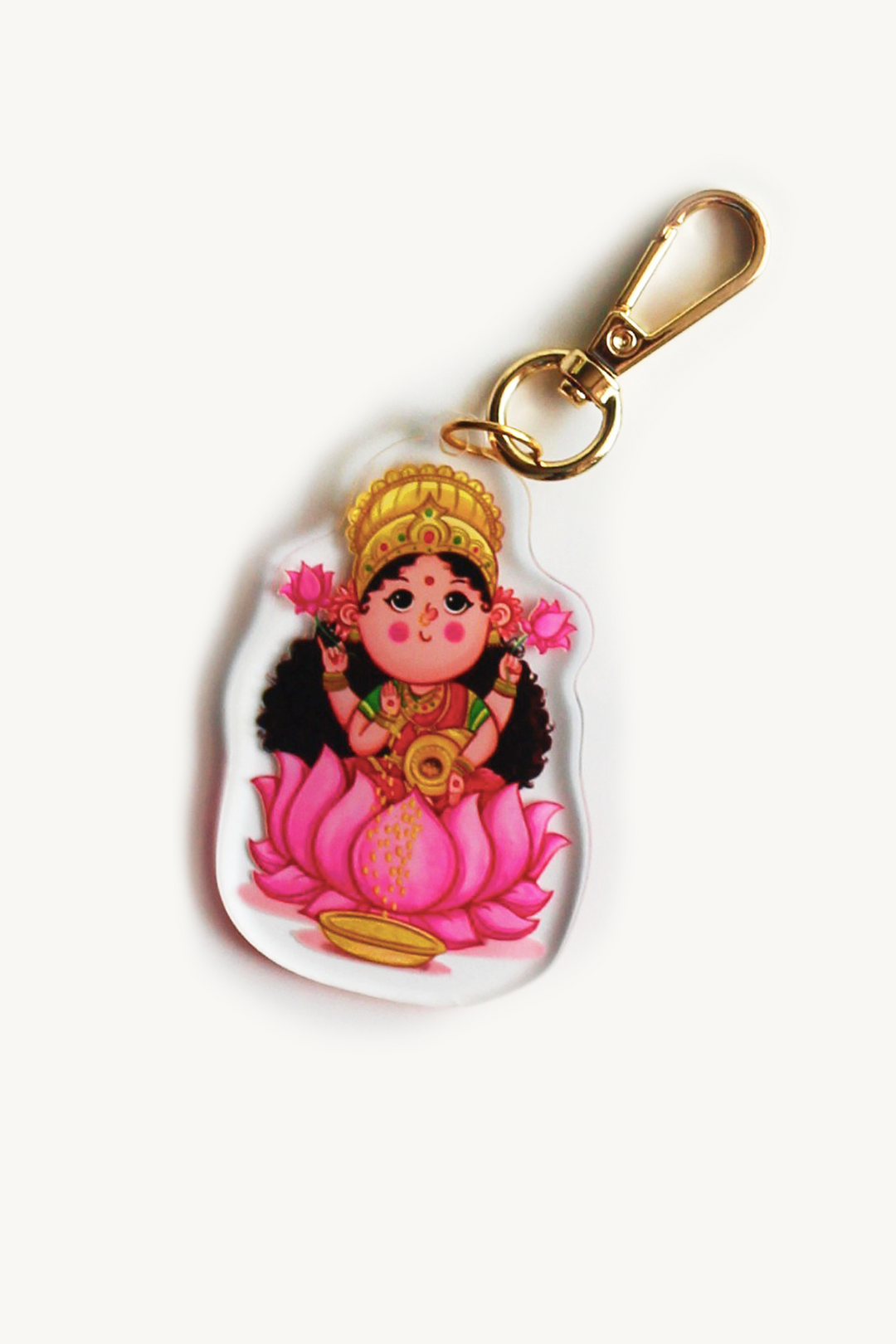 Ganesha & Lakshmi Keychain