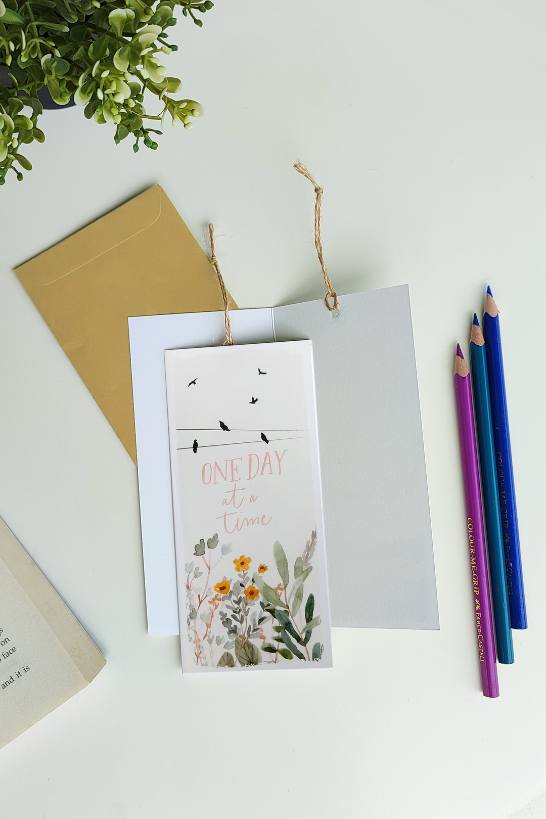 One Day At A Time Bookcard