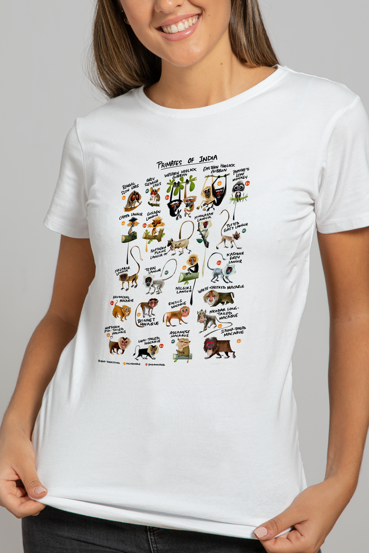 Primates of India T-shirt