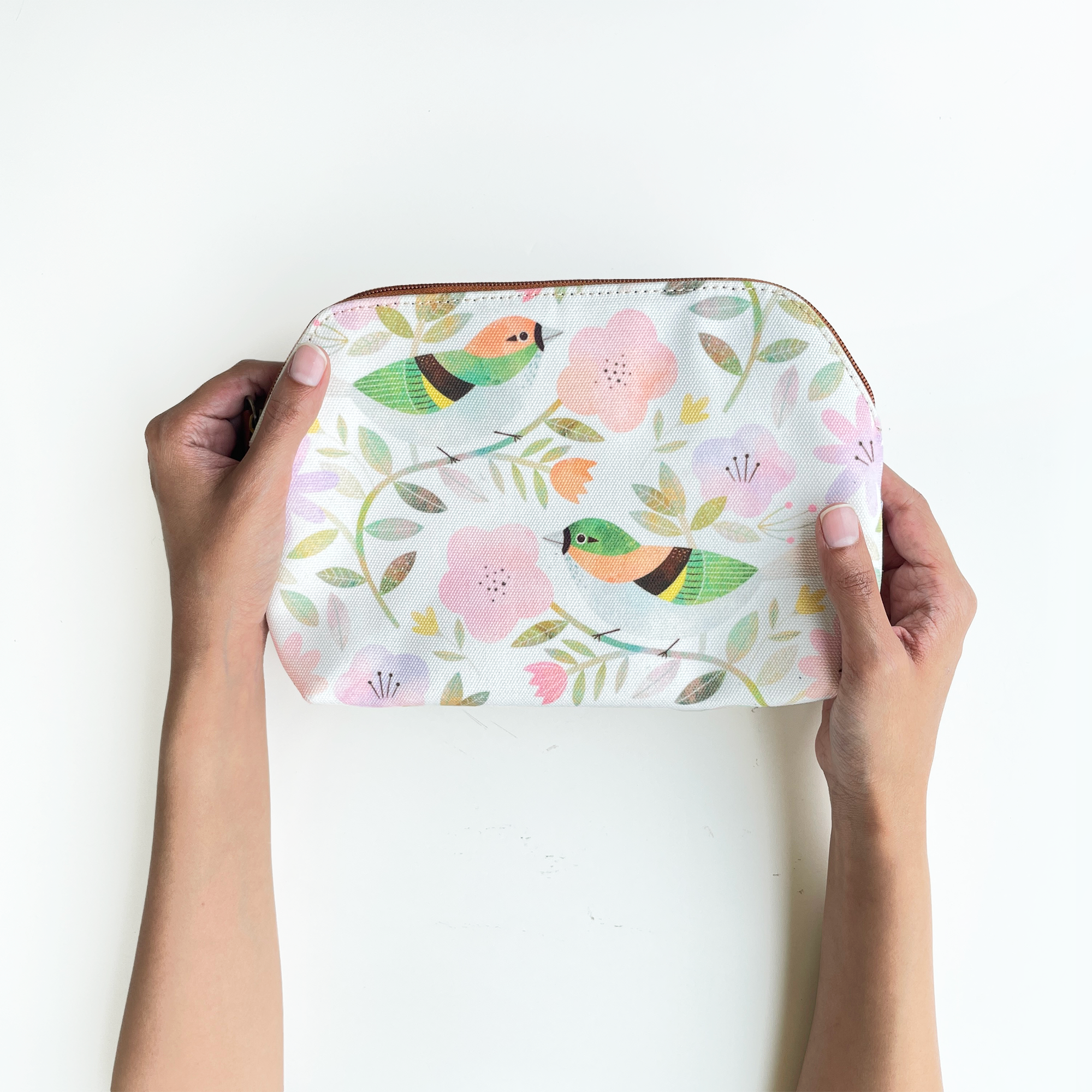 Romantic Birds Pouch