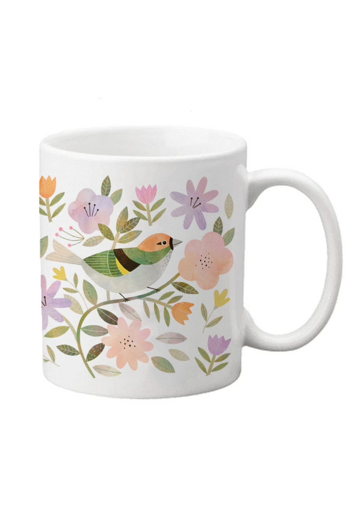 Romantic Birds mug