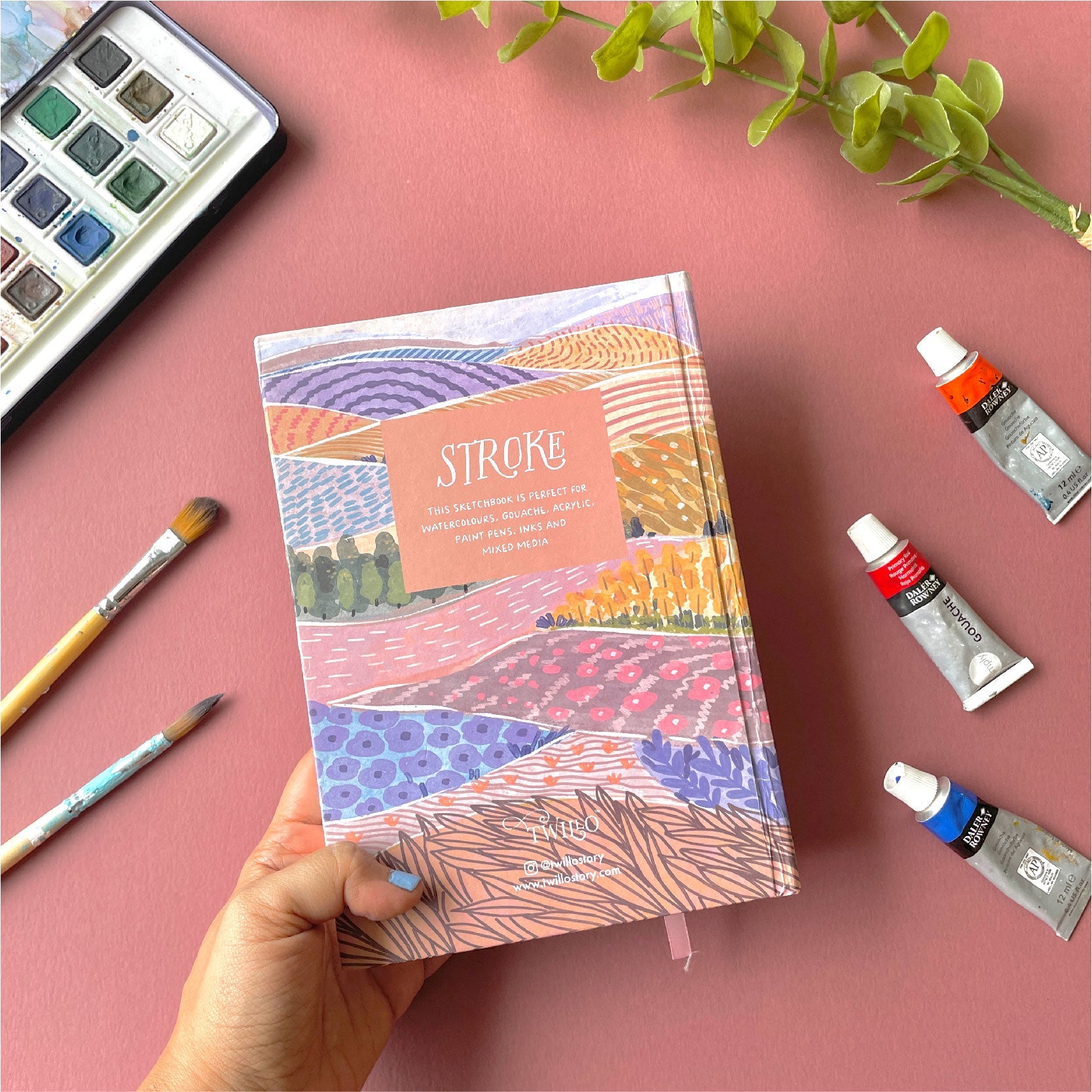 Stroke Sketchbook Happy Wagon