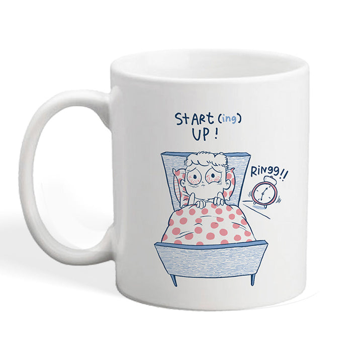 Starting Up Mug