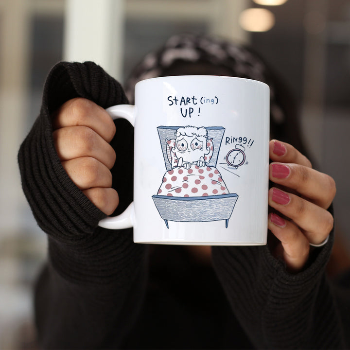 Starting Up Mug