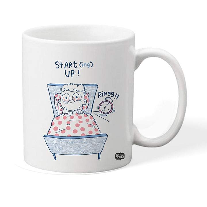Starting Up Mug