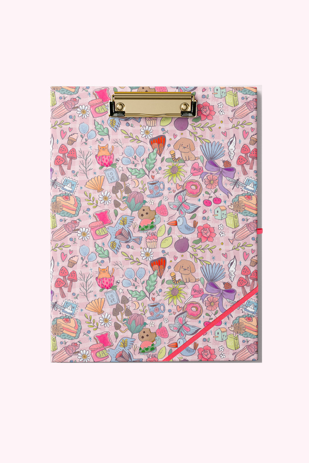 Sweetest Thing Clipfolio | Clipboard & Notepad Duo