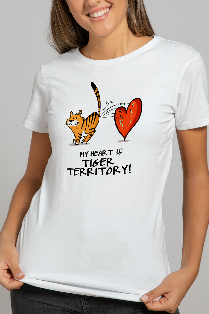 My Heart is Tiger Territory T-shirt
