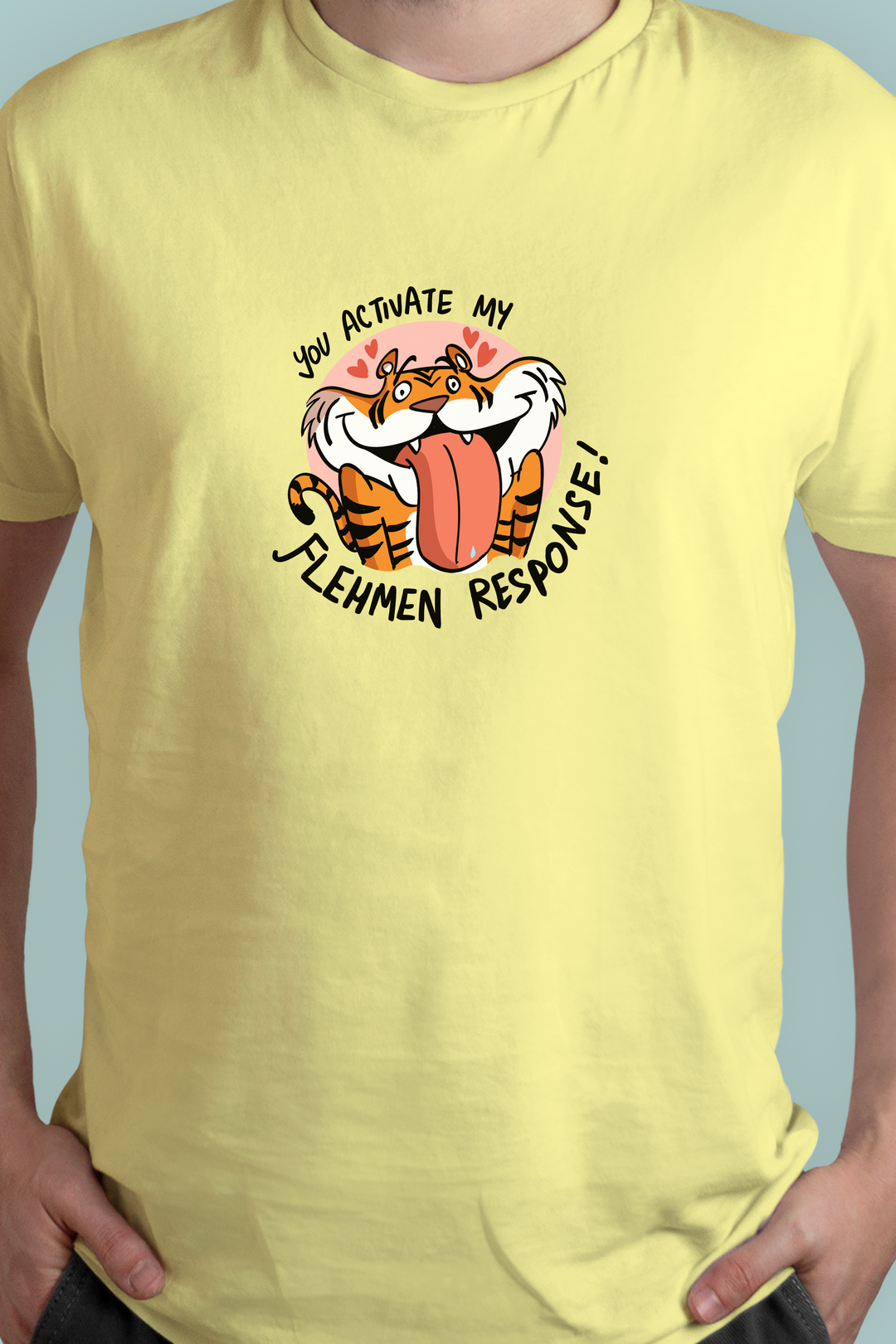 Flehmen Response Tiger T-Shirt