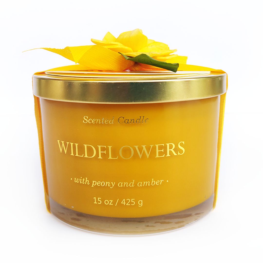 Wildflowers Scented Jar Candle
