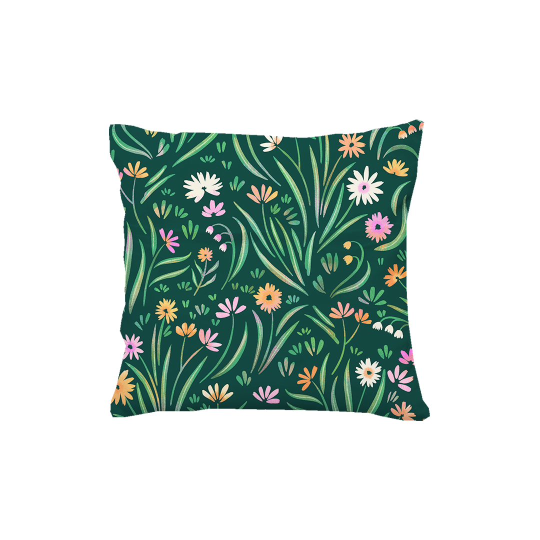 Wildflower Spring Cushion Cover