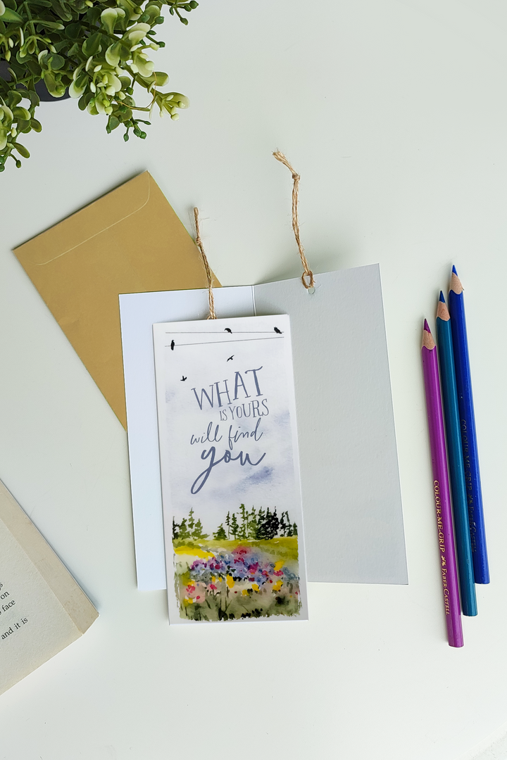 What Is Yours Will Find You Bookcard