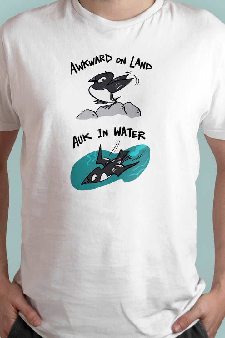 Awkward on Land/in Water T-shirt