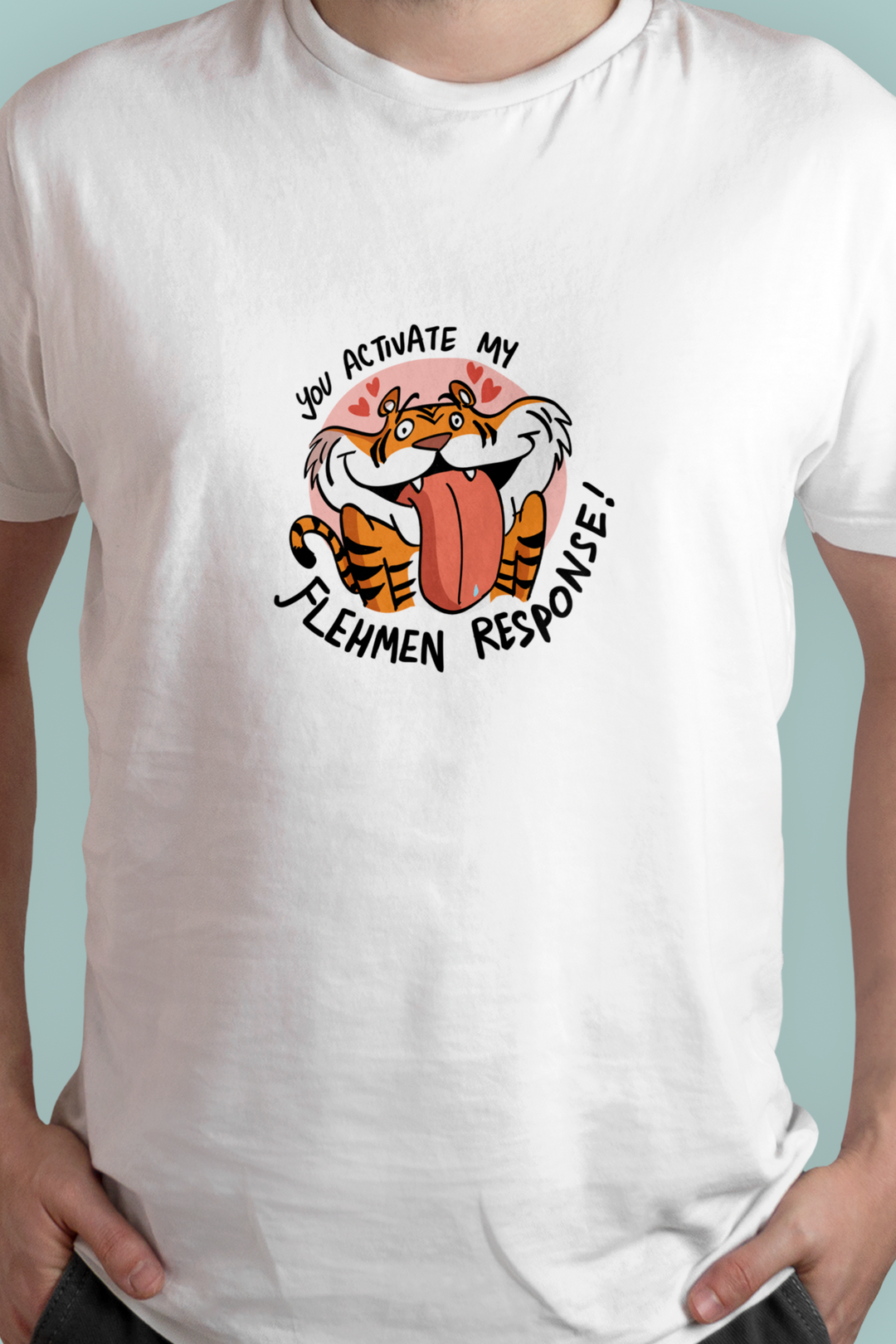 Flehmen Response Tiger T-Shirt