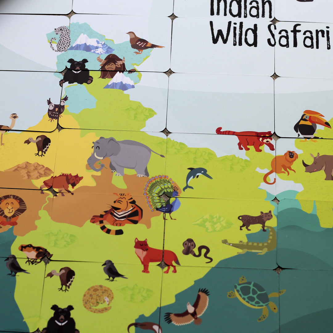 Indian Wild Safari Action Card Game