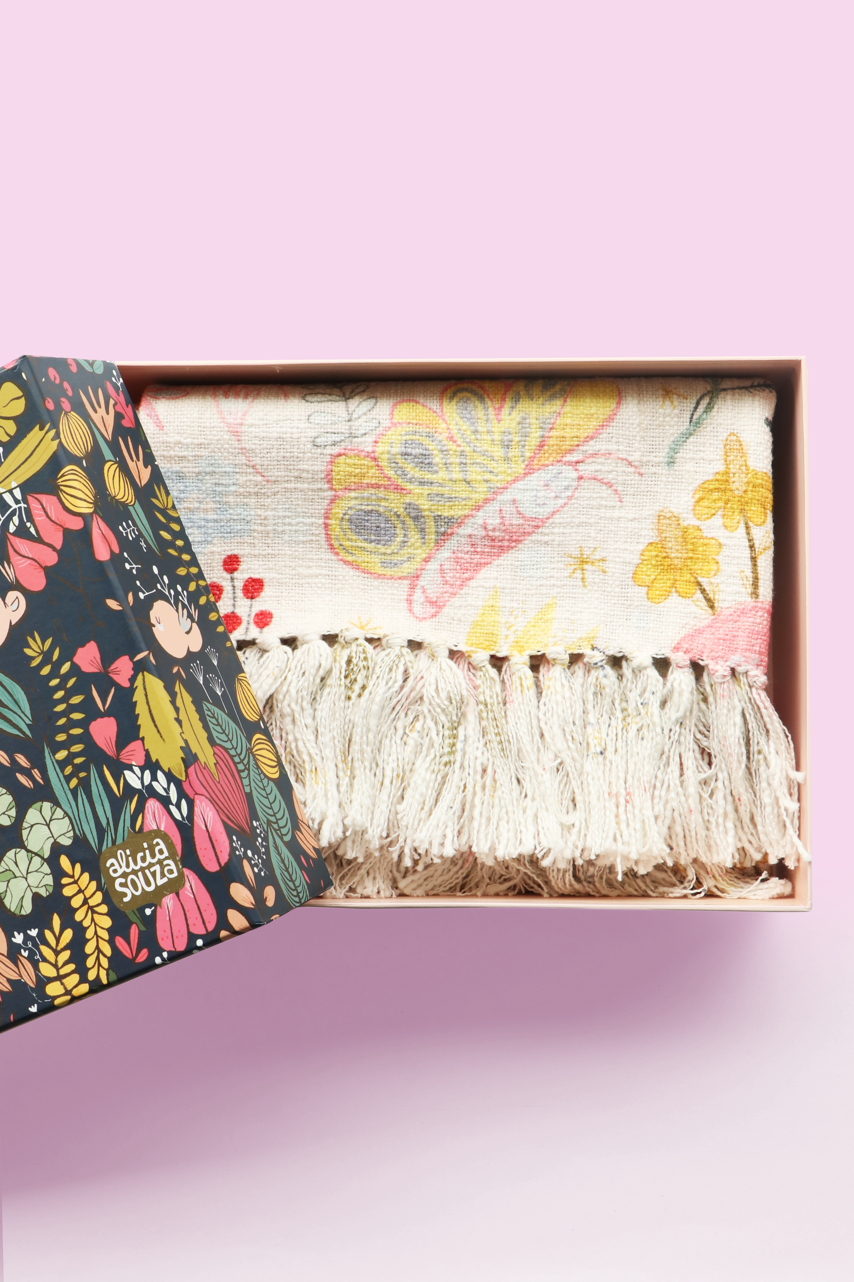 Butterfly Garden Throw