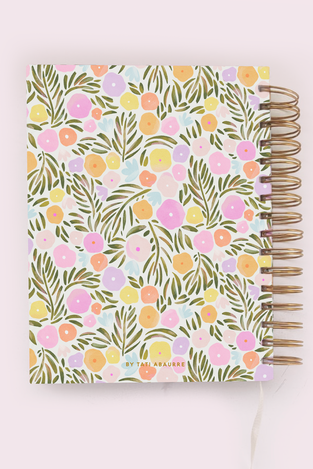 Happy Florals Wiro Undated Planner