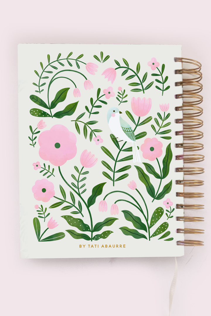 Bird Vines Wiro Undated Planner