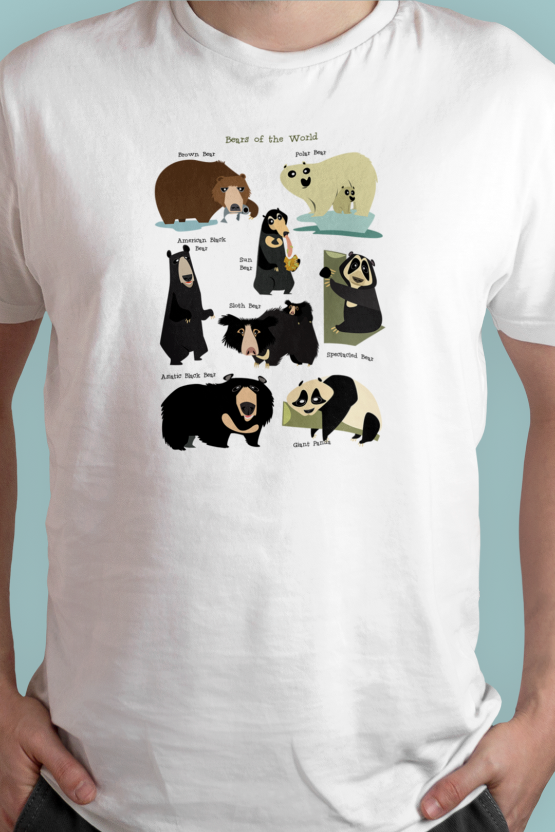 Bears of the World T-shirt