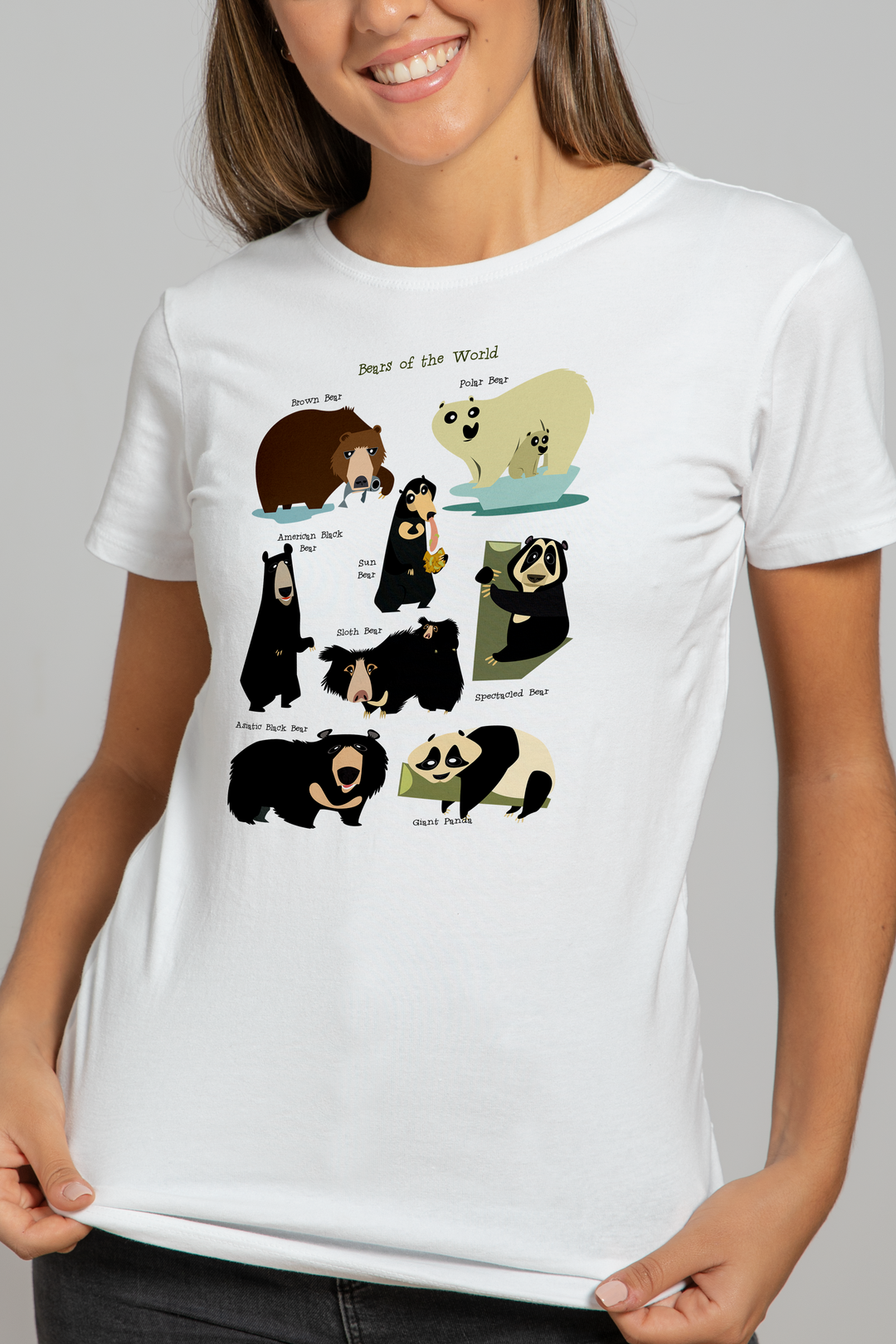 Bears of the World T-shirt