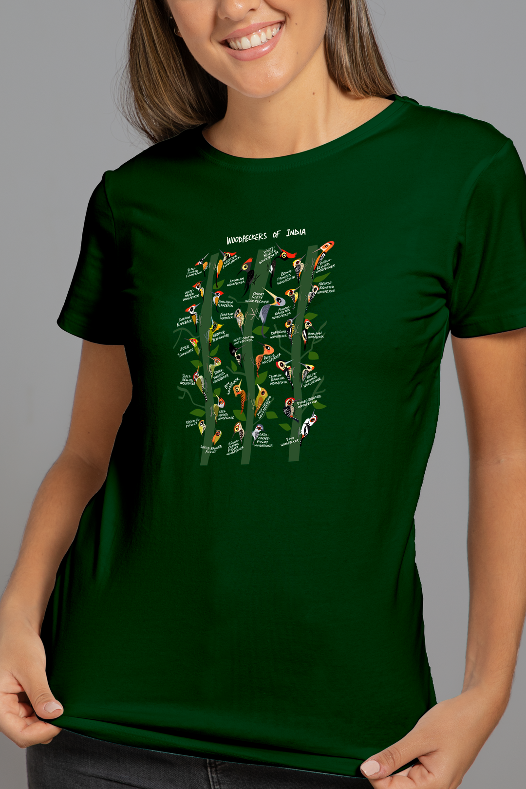 Woodpeckers of India T-shirt