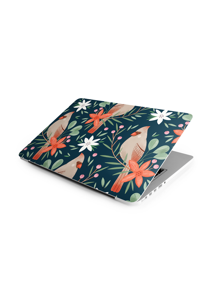 Northern Cardinal (Blue) Laptop Skin