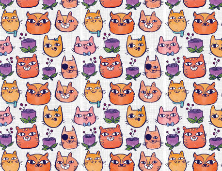 Happy Cats Wrapping Paper - Alicia Souza