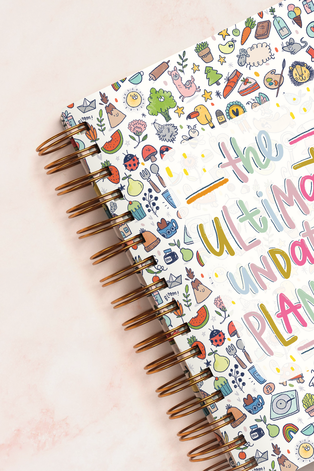 Fun Doodles Ultimate Undated Planner