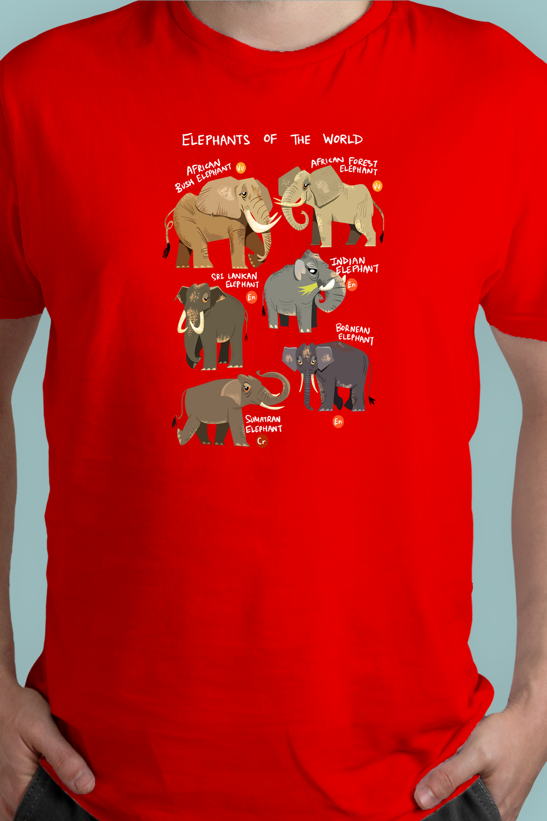 Elephants of the World (compilation) T-shirt