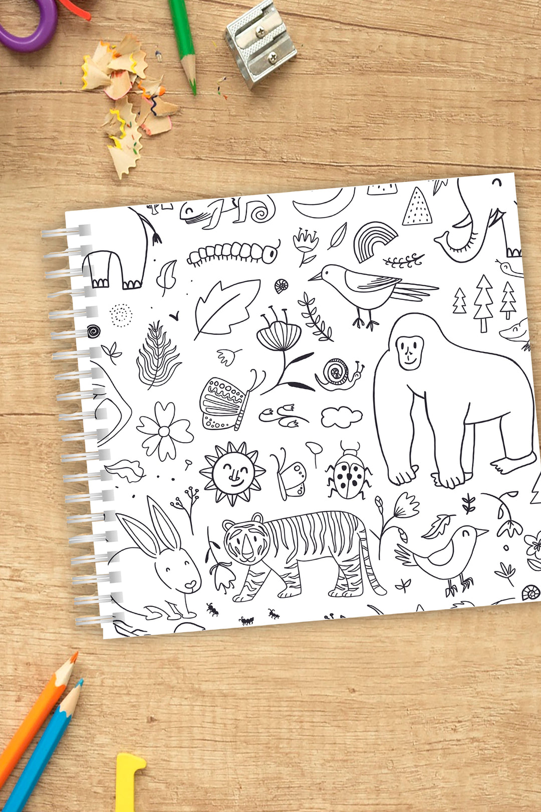 Jungle Safari Sketchbook Combo