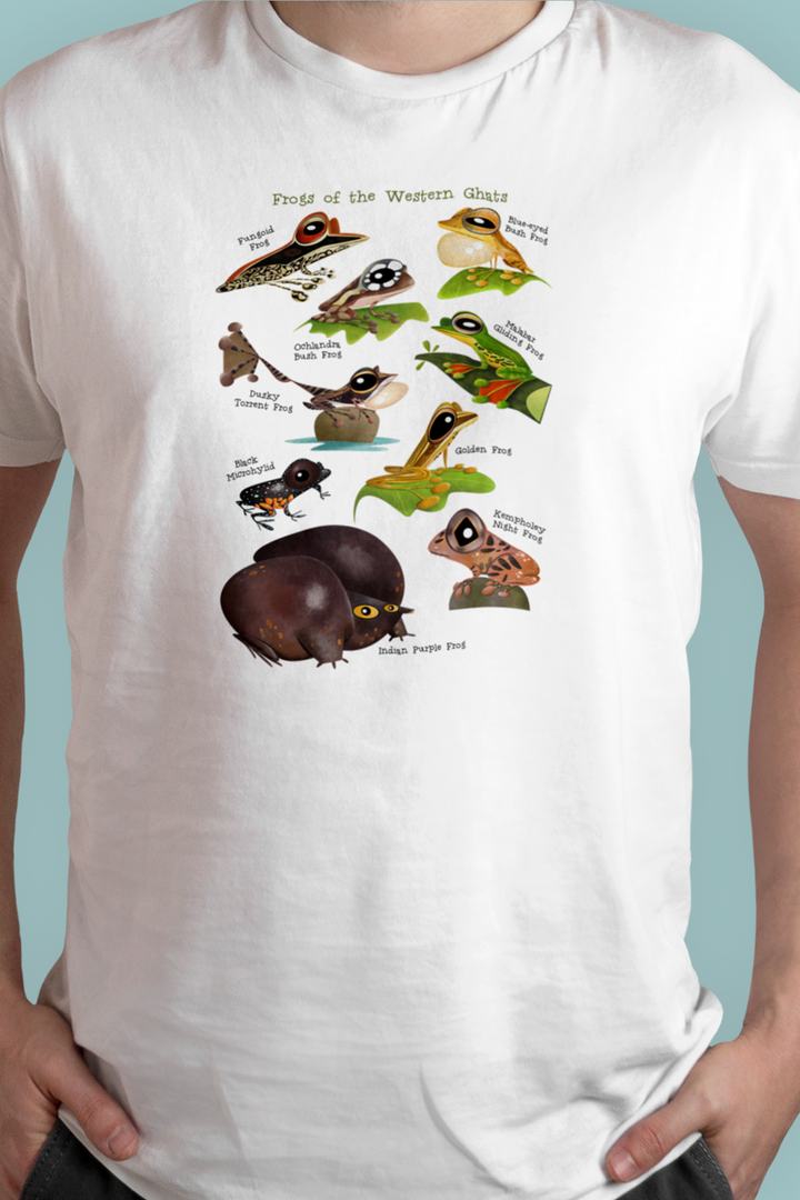 Frogs of Western Ghats T-shirt