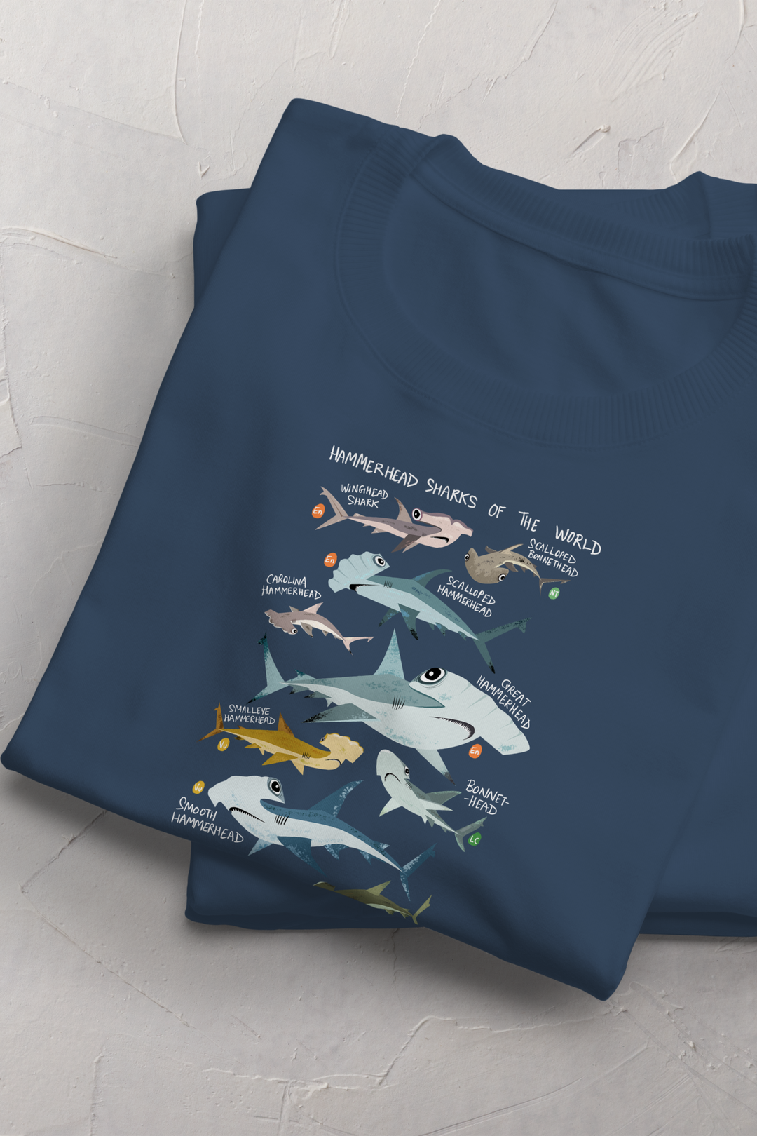 Hammerheads Sharks of the World T-shirt