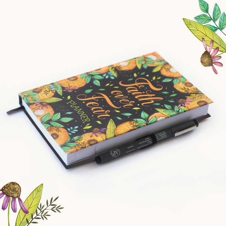 Faith Over Fear Undated Planner & Sticker Sheets