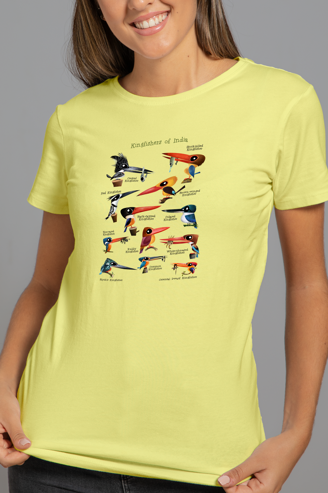 Kingfishers of India T-shirt